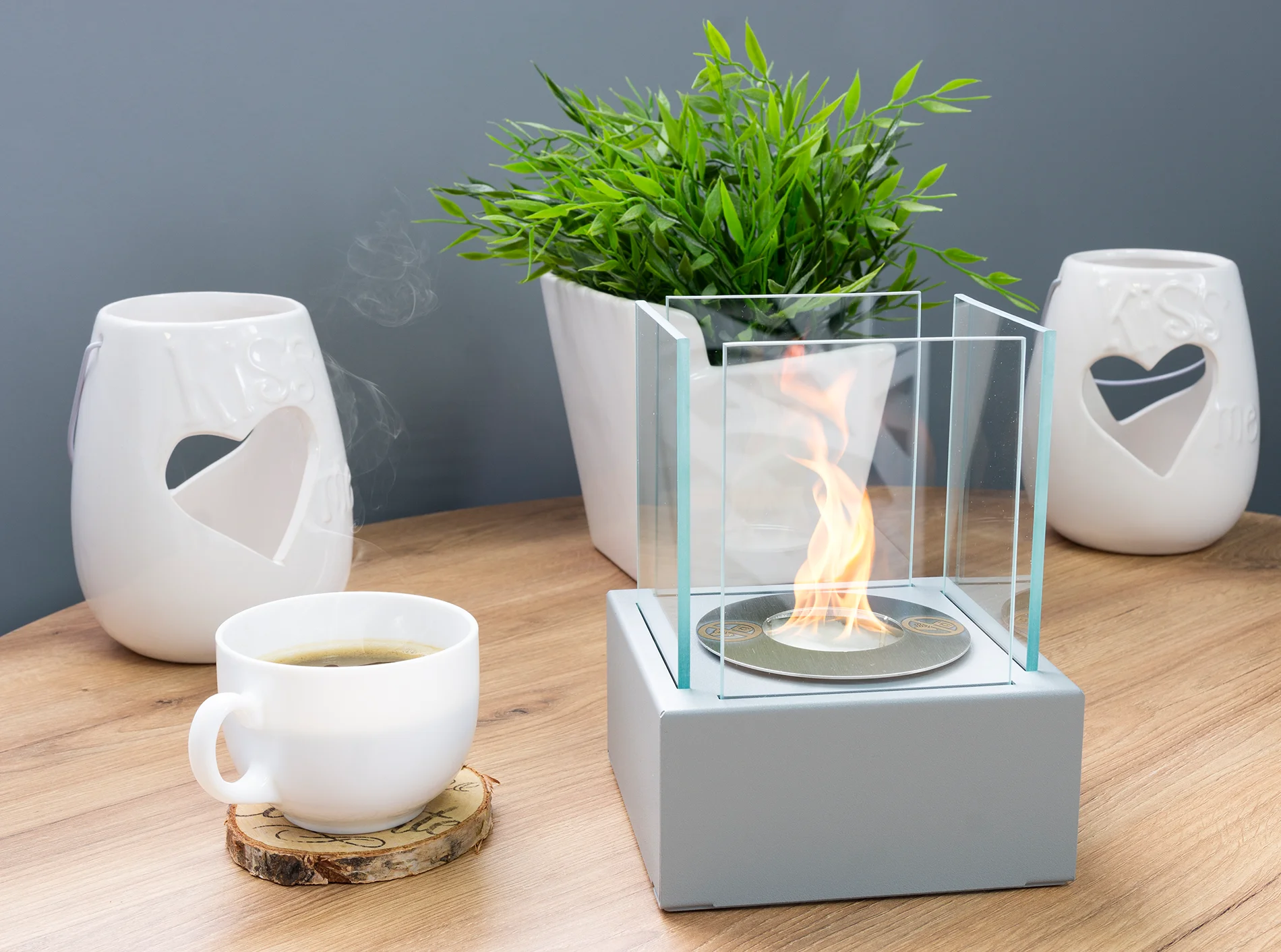 Szyby do biokominka wolnostojącego Smart